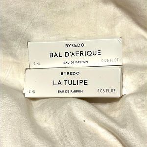 2ml Byredo La Tulipe and Bal D’Afrique
